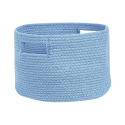 Zestaw 2 koszy CHINIOT Bawełna Błękitny