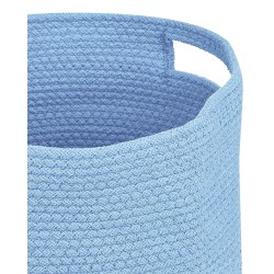 Zestaw 2 koszy CHINIOT Bawełna Błękitny