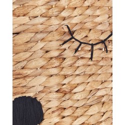 Kosz na zabawki Miś SAMBUR Plecionka Naturalny