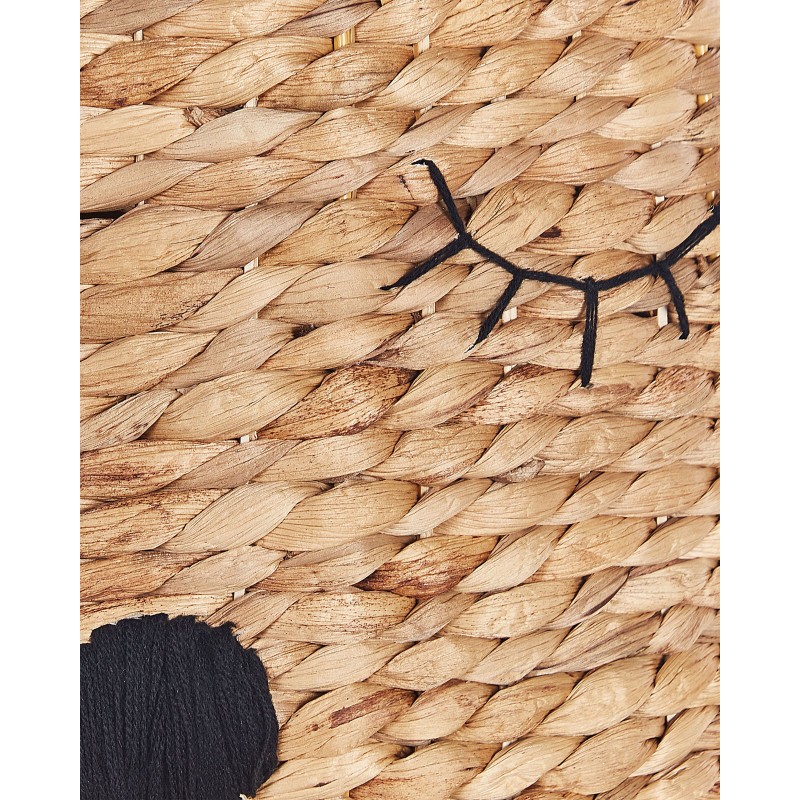 Kosz na zabawki Miś SAMBUR Plecionka Naturalny