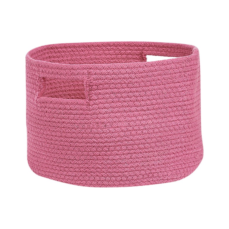 Zestaw 2 koszy CHINIOT Bawełna Fuksja