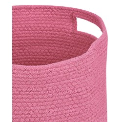 Zestaw 2 koszy CHINIOT Bawełna Fuksja