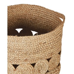 Zestaw 2 koszy ALANG Juta Naturalny