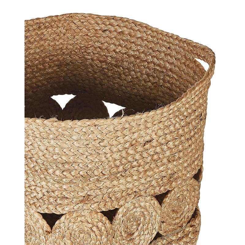Zestaw 2 koszy ALANG Juta Naturalny