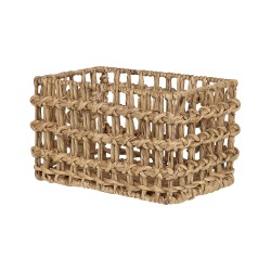 Zestaw 2 koszy DIAN Plecionka Naturalny