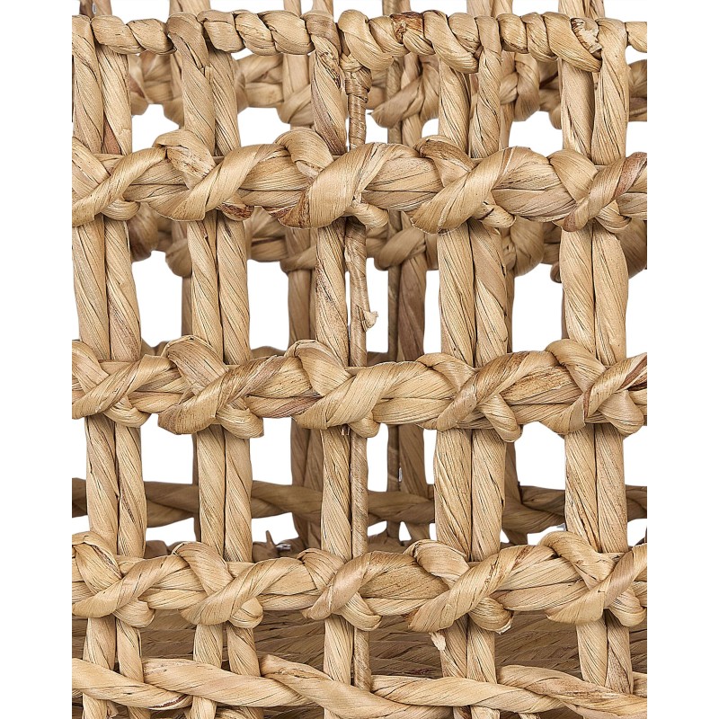 Zestaw 2 koszy DIAN Plecionka Naturalny