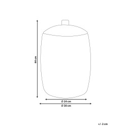 Kosz GADIS Rattan Naturalny