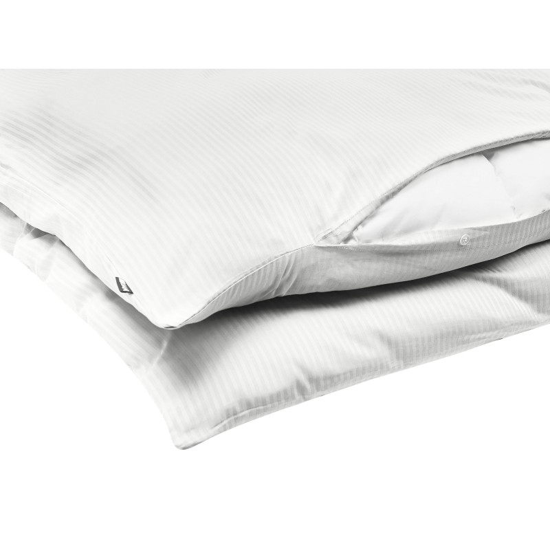 Komplet pościeli AVONDALE Bawełna satynowa 220 x 240 cm Biały