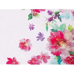 Komplet pościeli LARYNHILL Bawełna satynowa 135 x 200 cm Różowy