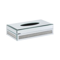 Chustecznik CHARLY Szkło Srebrny