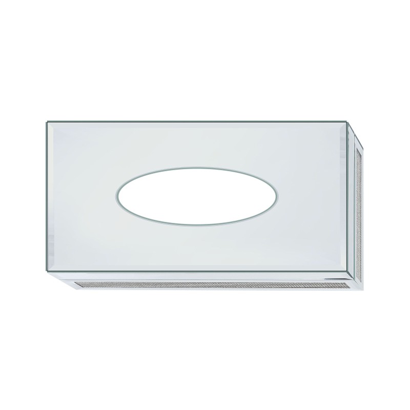 Chustecznik CHARLY Szkło Srebrny