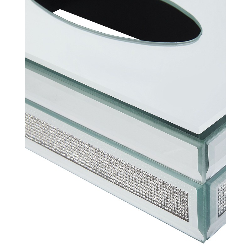 Chustecznik CHARLY Szkło Srebrny