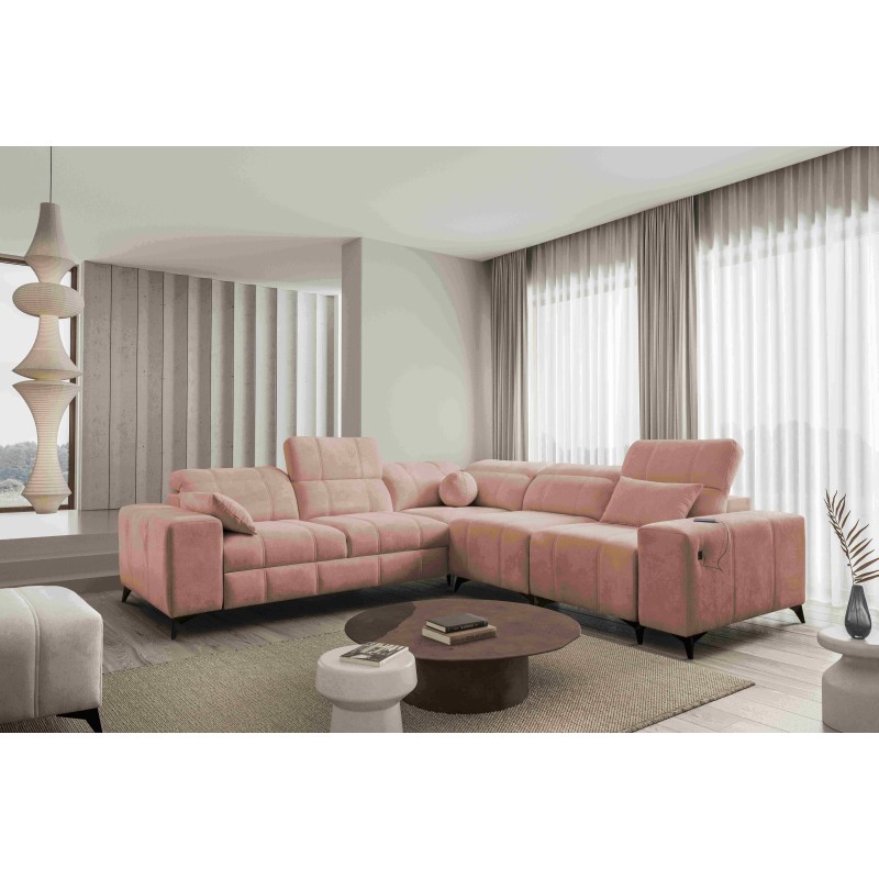 Rincón Ballagio III con función de cama - mueble elegante y funcional