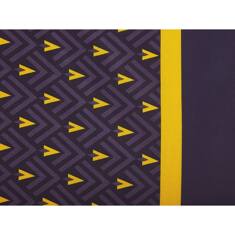 Komplet pościeli WALLINGFORD Bawełna satynowa 155 x 220 cm Niebieski