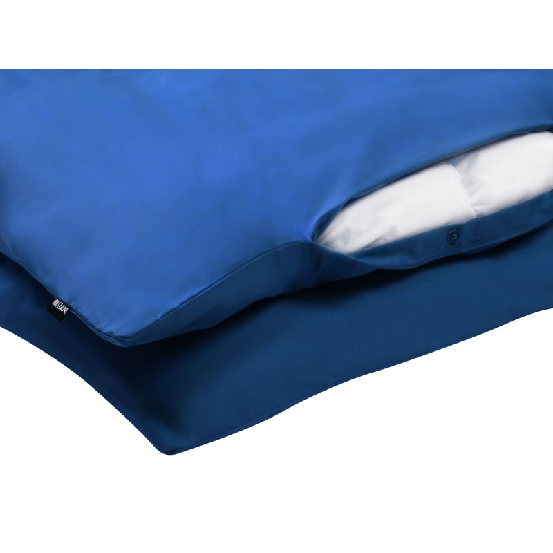 Komplet pościeli HARMONRIDGE Bawełna satynowa 220 x 240 cm Ciemnoniebieski