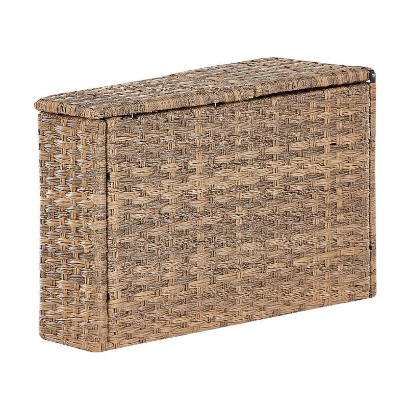 Zestaw ogrodowy ze stolikiem dla 9 osób SEVERO Technorattan Złoty brąz