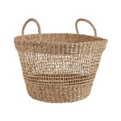 Zestaw 2 koszy AROWANA Trawa morska Naturalny