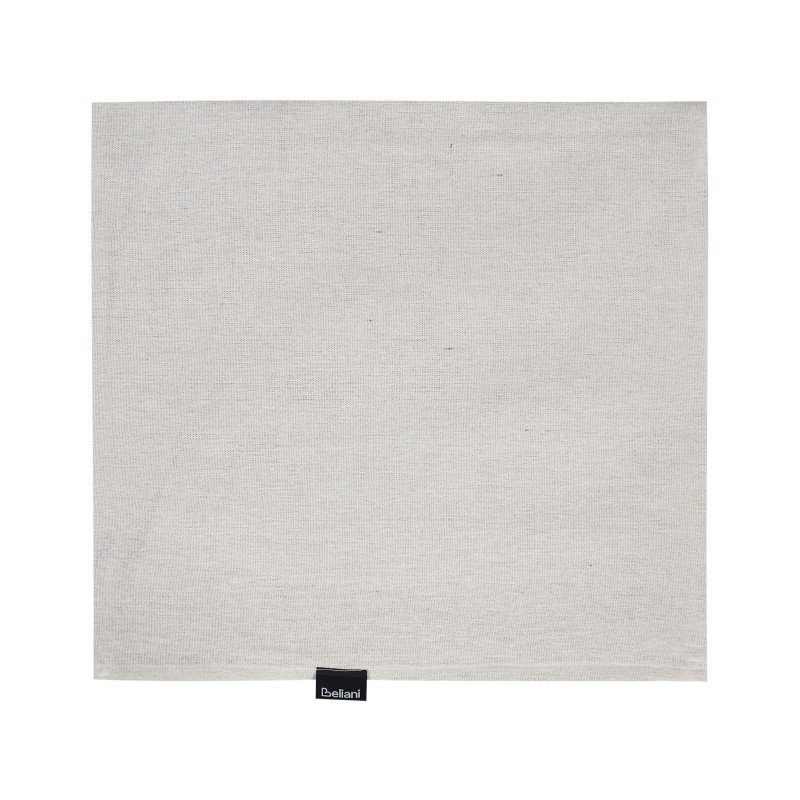 Kosz metalowy z bambusową pokrywą biały MIRISSA