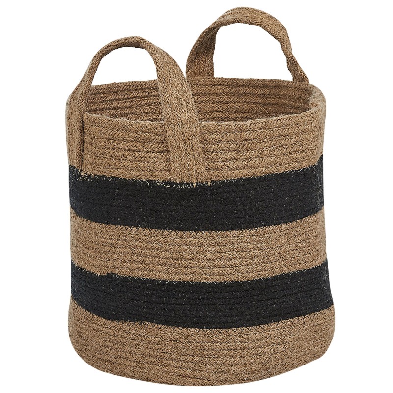 Zestaw 2 koszy GEREDE Juta Naturalny