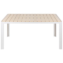 Stół ogrodowy COMO 150 cm 90 cm Beżowy