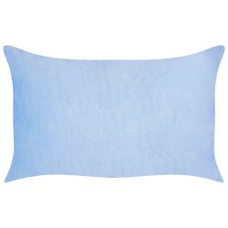 Zestaw 2 poduszek dekoracyjnych MILLET Sztruks 30 x 50 cm Niebieski Wzór geometryczny