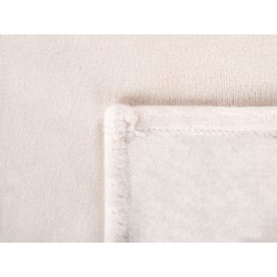 Koc BAYBURT 200 x 220 cm Złamana biel