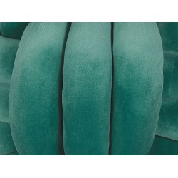 Poduszka dekoracyjna MALNI 30 x 30 cm Ciemnozielony Jednolity