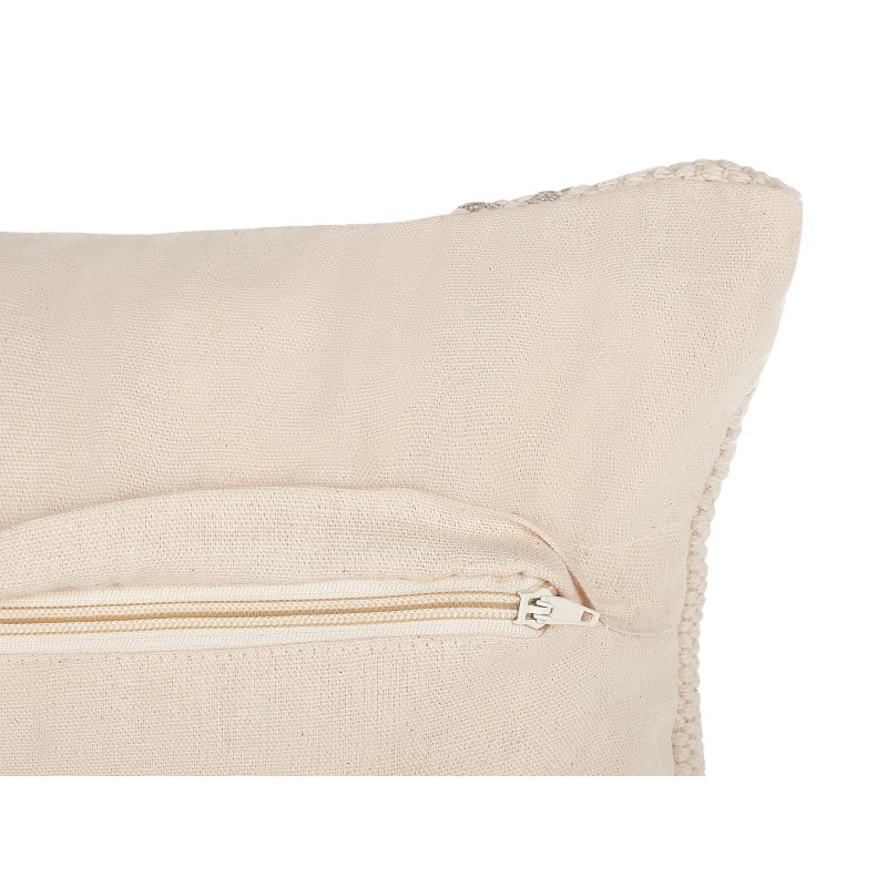 Zestaw 2 poduszek dekoracyjnych VAYALI Bawełna 45 x 45 cm Beżowy W paski