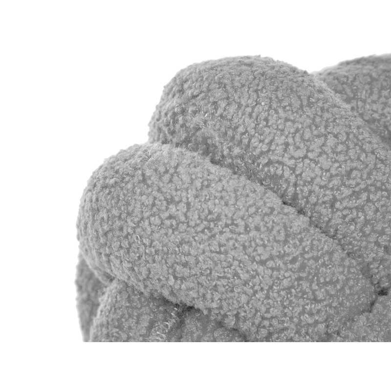 Zestaw 2 poduszek dekoracyjnych MALNI Boucle 19 x 19 cm Szary Jednolity