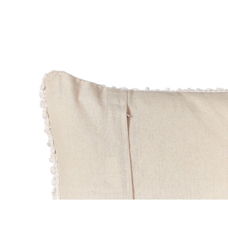 Poduszka dekoracyjna JOARA Bawełna 50 x 50 cm Jasnobeżowy Jednolity