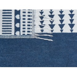 Koc TARLAY 130 x 170 cm Niebieski