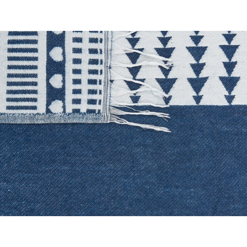 Koc TARLAY 130 x 170 cm Niebieski