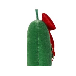 2 poduszki dekoracyjne świąteczny motyw ⌀ 45 cm zielone BONBON