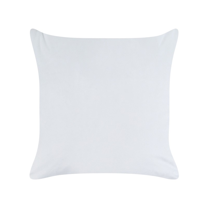 2 welurowe poduszki dekoracyjne dla dzieci z motywem lasu 45 x 45 cm miętowe FOOTHILL