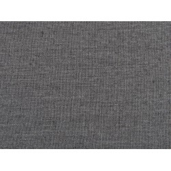 Zestaw 2 poduszek dekoracyjnych SUBULATA Len 45 x 45 cm Ciemnoszary Jednolity