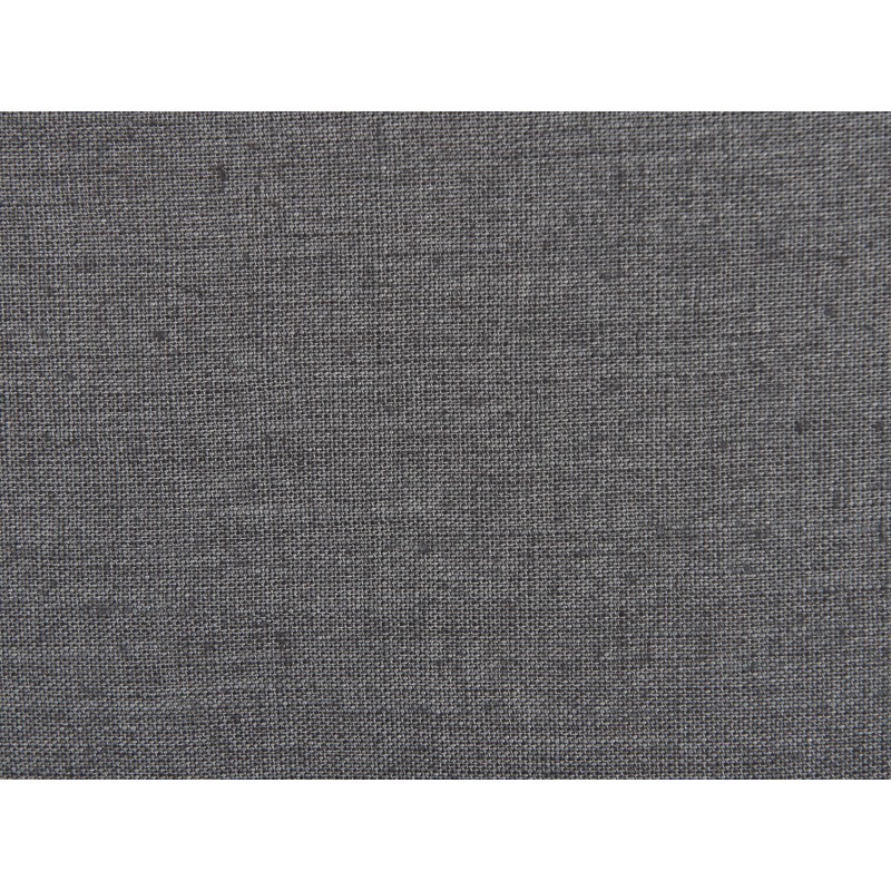 Zestaw 2 poduszek dekoracyjnych SUBULATA Len 45 x 45 cm Ciemnoszary Jednolity