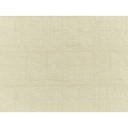 Narzuta na łóżko MARAKA Bawełna 150 x 200 cm Jasnobeżowy