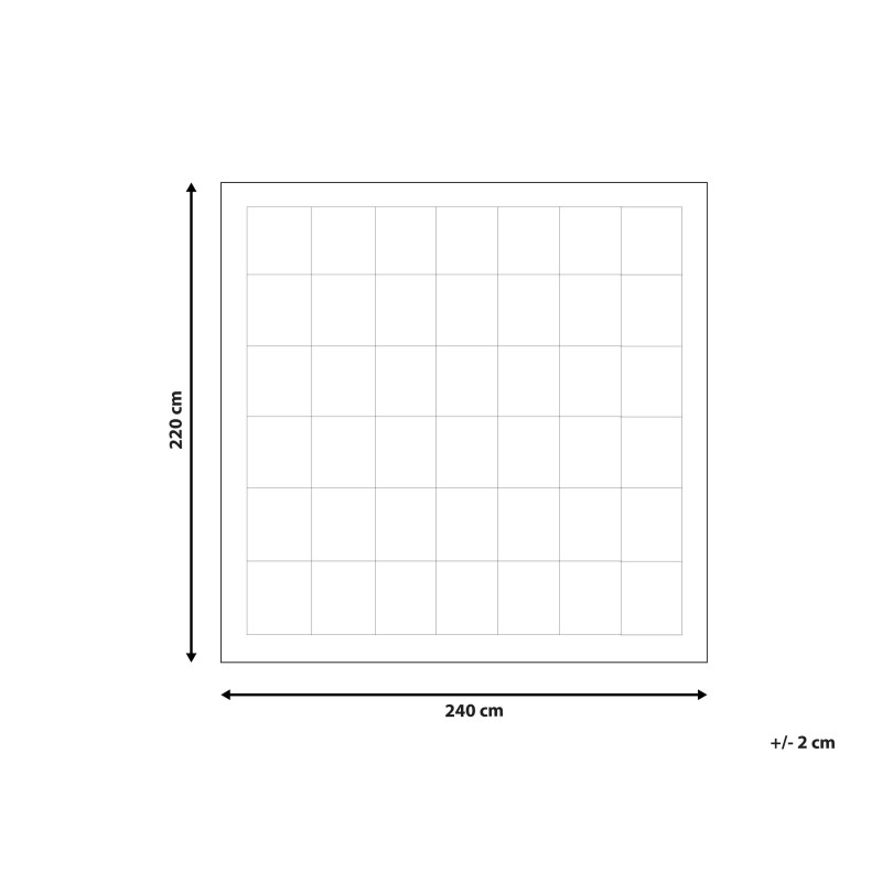 Kołdra bardzo ciepła Zima LEMBERG Poliester 220 x 240 cm