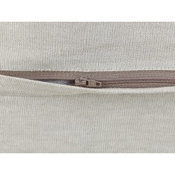 Zestaw 2 poduszek dekoracyjnych MADIA Bawełna 45 x 45 cm Szary Jednolity