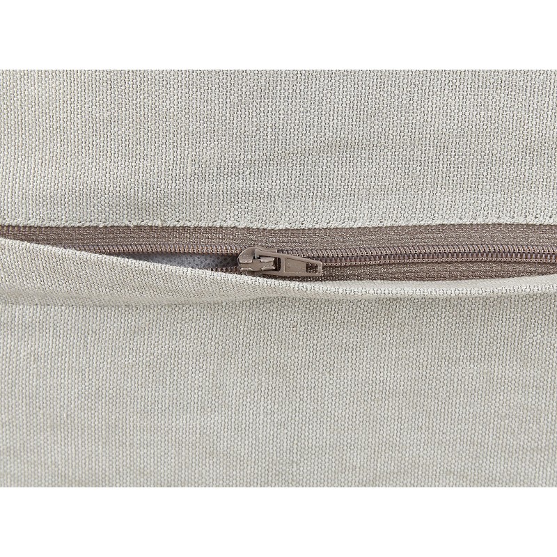 Zestaw 2 poduszek dekoracyjnych MADIA Bawełna 45 x 45 cm Szary Jednolity