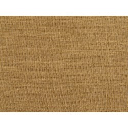 Zestaw 2 poduszek dekoracyjnych SUBULATA Len 45 x 45 cm Musztardowy Jednolity