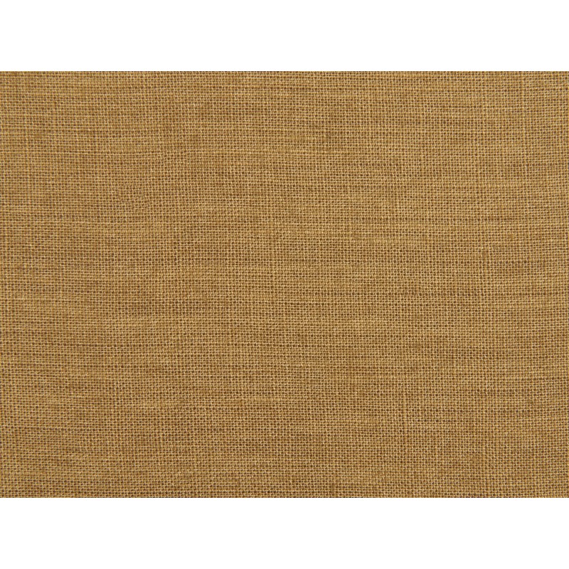 Zestaw 2 poduszek dekoracyjnych SUBULATA Len 45 x 45 cm Musztardowy Jednolity