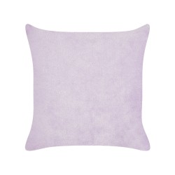 Zestaw 2 poduszek dekoracyjnych MILLET Sztruks 43 x 43 cm Fioletowy Wzór geometryczny