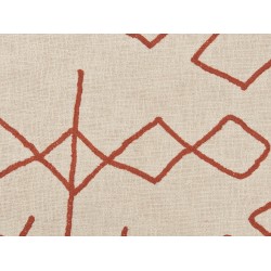 Koc BHIWANI Bawełna 130 x 180 cm Beżowy