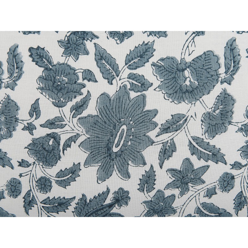 Poduszka dekoracyjna RUMEX Bawełna 45 x 45 cm Niebieski Wzór kwiatowy