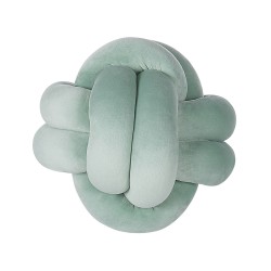 Poduszka dekoracyjna MALNI Welur 20 x 20 cm Miętowy Jednolity