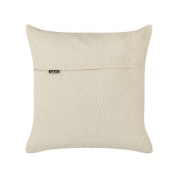 Zestaw 2 poduszek dekoracyjnych ROSEMARY Bawełna 45 x 45 cm Szary Wzór kwiatowy