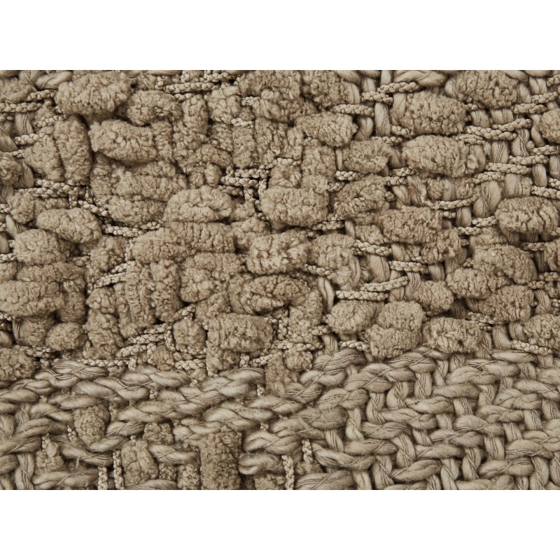 Koc VELLA Bawełna 220 x 240 cm Beżowoszary