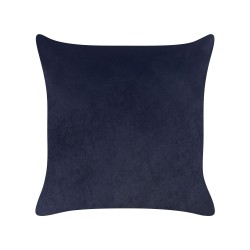 Zestaw 2 poduszek dekoracyjnych MARULA Welur 45 x 45 cm Czarny Wzór zwierzęcy