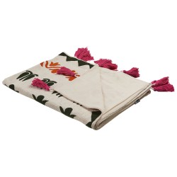 Koc ANAND Bawełna 130 x 180 cm Kolorowy